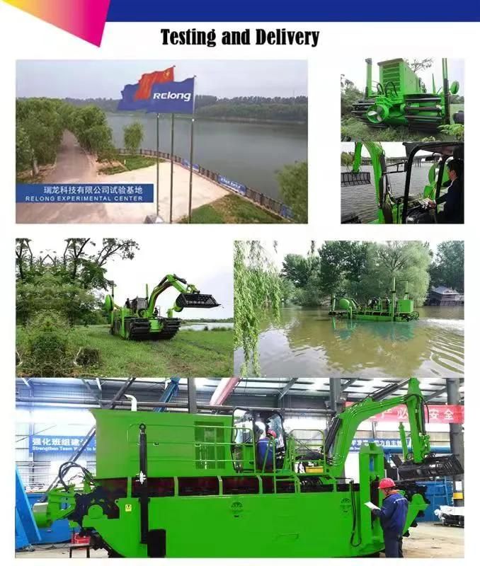Equipment Machine Amphibious Excavator Amphibious Multi-Function Dredger for Sales