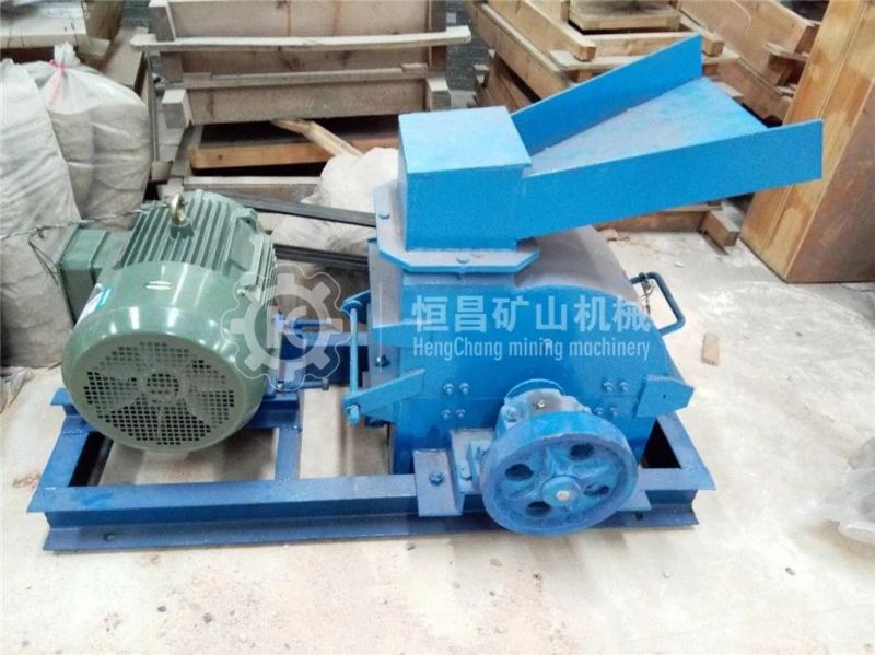 Small Scale Gold Mining Equipment Rock Gold Ore Crsuhing Machine High Manganese Steel 6 Beater Hammer Mill