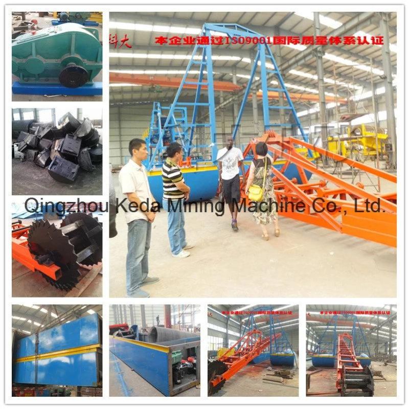 River Sand Bucket Chain Dredger Manufacturer Chinese Top Brand