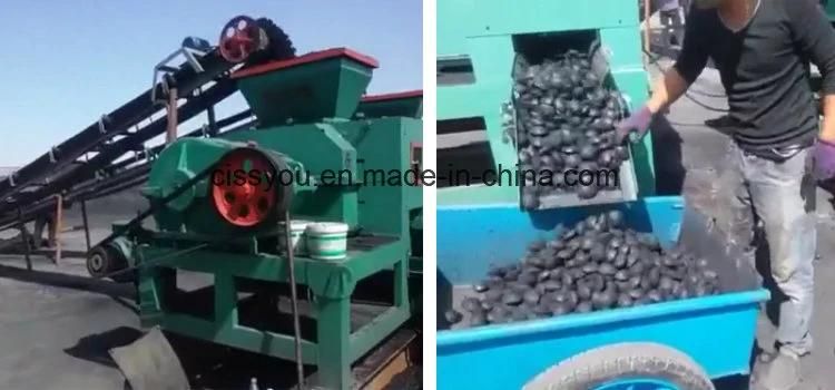 Coal Mine China Charcoal Powder Ball Briquette Press Machine