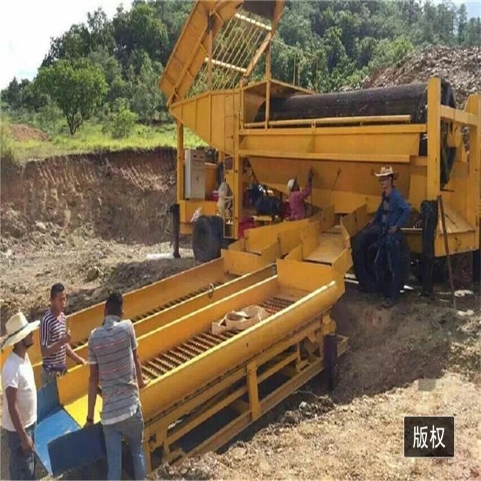 Good After-Sale Service High Quality Gold Mining Trommel/Mining Washing Plant