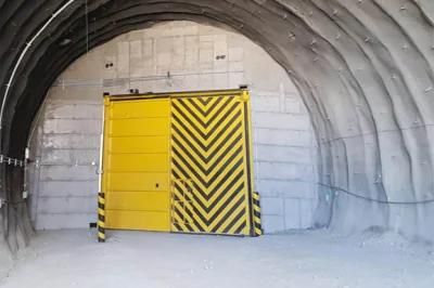 Hydraulic/Pneumatic/Manual/Electrical Megadoor Mine Door for Underground Deep Mining