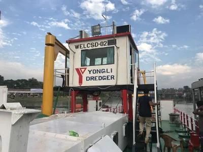 18 Inch Clear Water Flow: Cutter Suction Dredger Used for Operations&#160; in&#160; ...