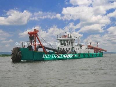 HID 18 Inch 3000m3/Hr Bucket-Wheel Suction Dredger for Sand and Reclamation Works