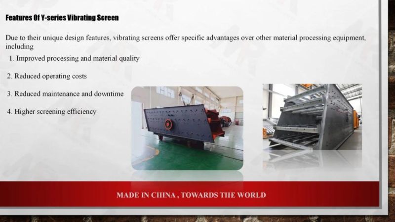 Best Quality Ya Series Discount Price Hot Sale Circular Motion Vibrating Screen for Sand, Aggregate