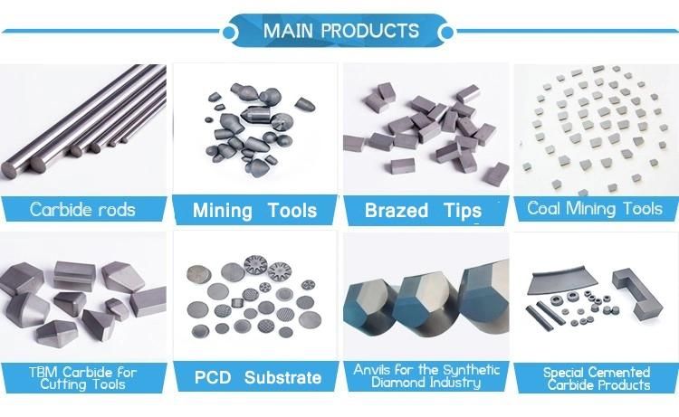 Cemented Carbide Cutting Tools Tungsten Carbide Shield Cutter Inserts
