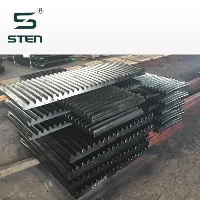 Professional Chinese Manufacturer of Crusher Parts Jaw Die Cheek Plates