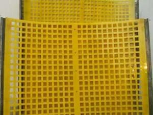 Abrasion Resistant Polyurethane Vibrating Screen/Basalt PU Screen Mesh/Polyurethane Screen