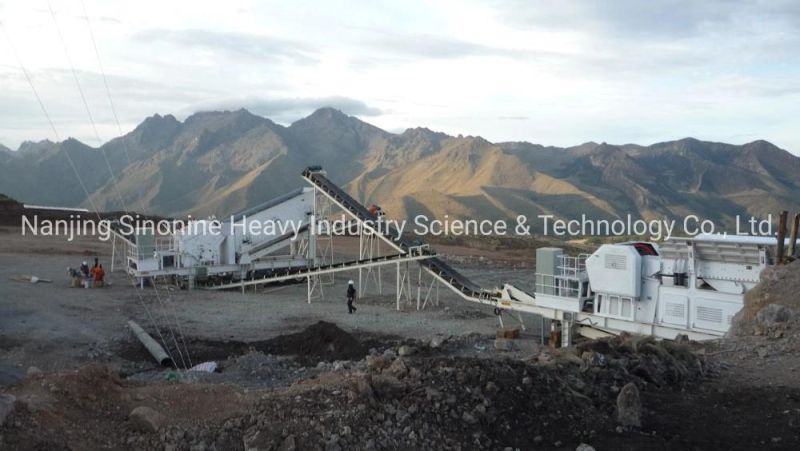China Efficient High Capacity Mobile Stone Crusher for Sale
