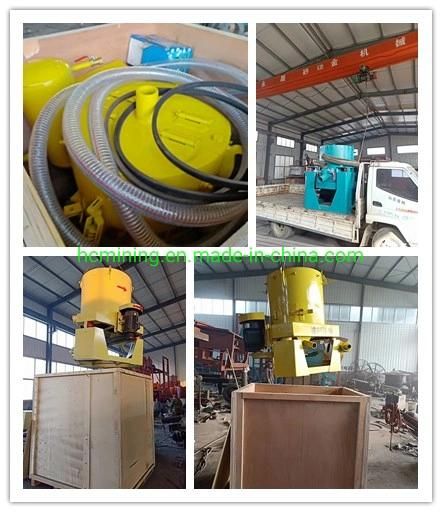 Placer Gold/Alluvial Centrifugal Concentrator Mineral Separating Machine