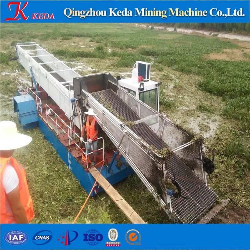 Energy-Saving Customized River Weed Cutting Machinery River Cleaning Ship