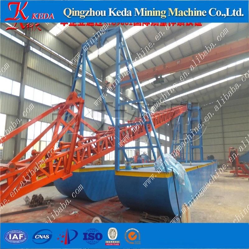 Mechanical Chain Gold Panning Dredger