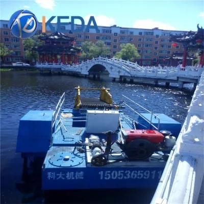 Water Aquatic Weed Conveyor Harvester