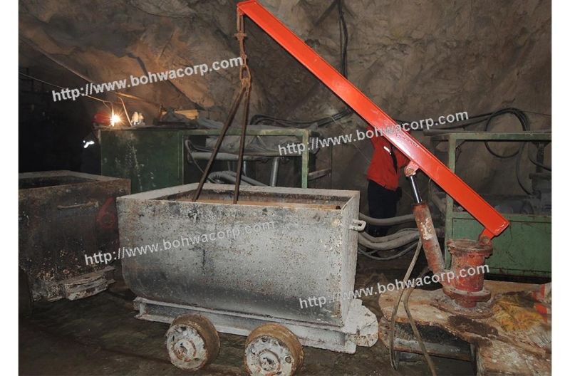 Underground Mining Transportation Side Dumping Railway Mine Car
