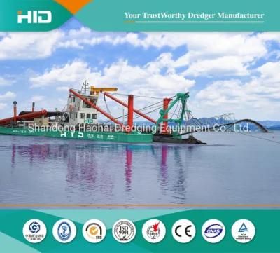 HID Brand Large Capacity Cutter Suction Dredger with Hydraulic System for Sale
