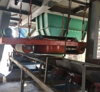 Suspended Overband Belt Electro Magnetic Separator