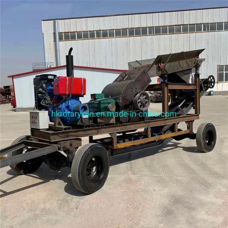 Electrical/Diesel Rock Hammer Crusher Mobile Portable Hammer Crusher Price