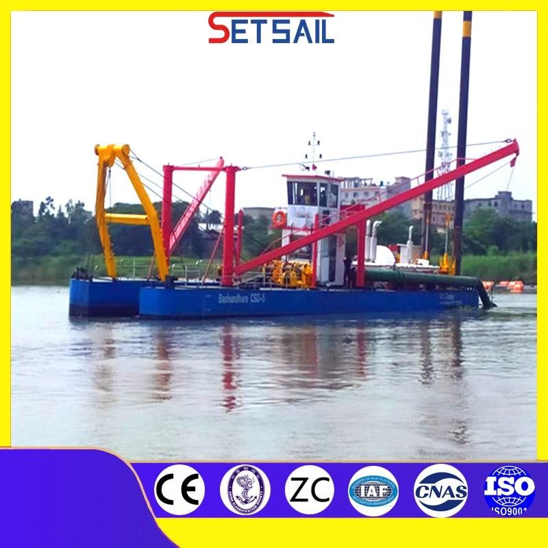 Diesel Engine Hydraulic Pump 10 Inch Cutter Suction Dredger for River Sand