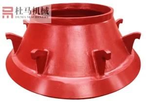 High Mangneses Steel Wear Parts Bowl Liner for Cone Crusher