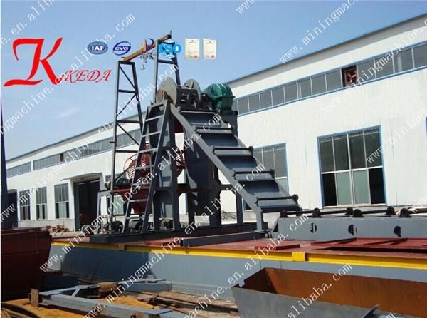 Sand Mining Dredger Chain Bucket Dredger Gold and Diamond Dredge