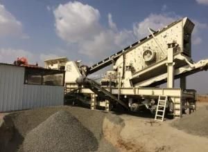 Mobile All in One Cone Crusher for Stone Quarry