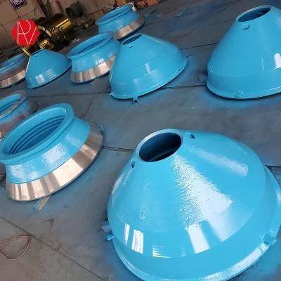 Manufacturers OEM Manganess Cone Crusher Mantle And Steel Bowl Liner