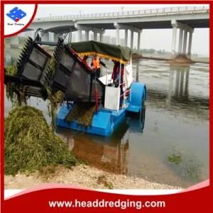 Aquatic Weed Harvester with High Weed or Garbage Cutting/Collecting Capacity