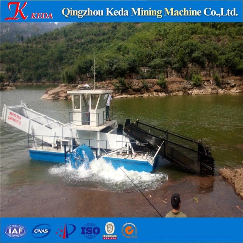 Water Aquatic Weed Conveyor Harvester