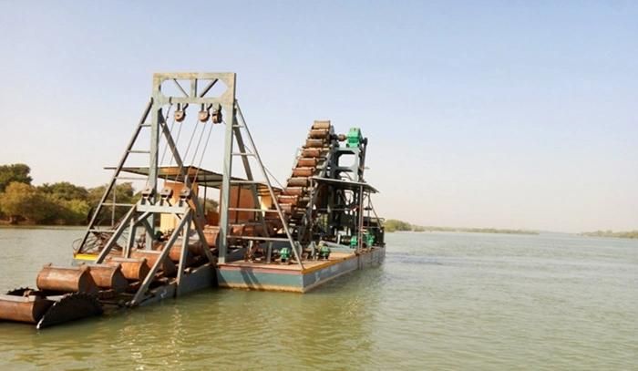 Keda Hot Selling Bucket Chain Gold Dredger