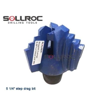 Three Wing Step Drag Bit for Most Favarable Price