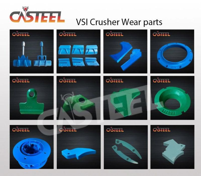 High Quality Vertical Impact Crusher Parts Casting VSI Parts