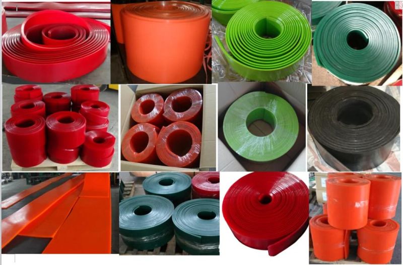 Duro 70A 80A and 85A Rubber Polyurethane Skirt for Conveyor Sealing