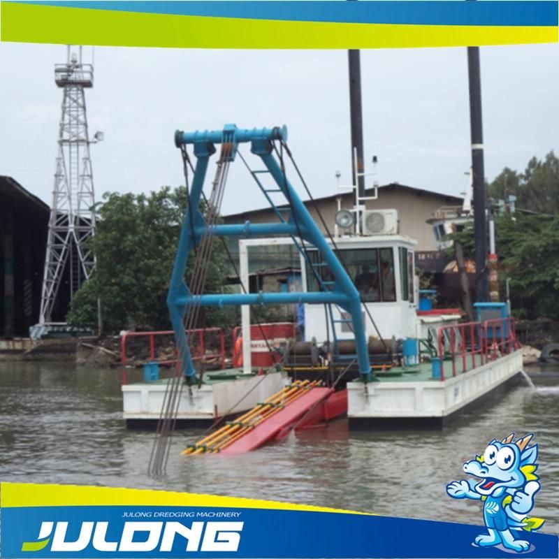 Hydraulic 6-10 Inch Cutter Suction Dredge for The Purpose of Dredging The River Lake Port Sand