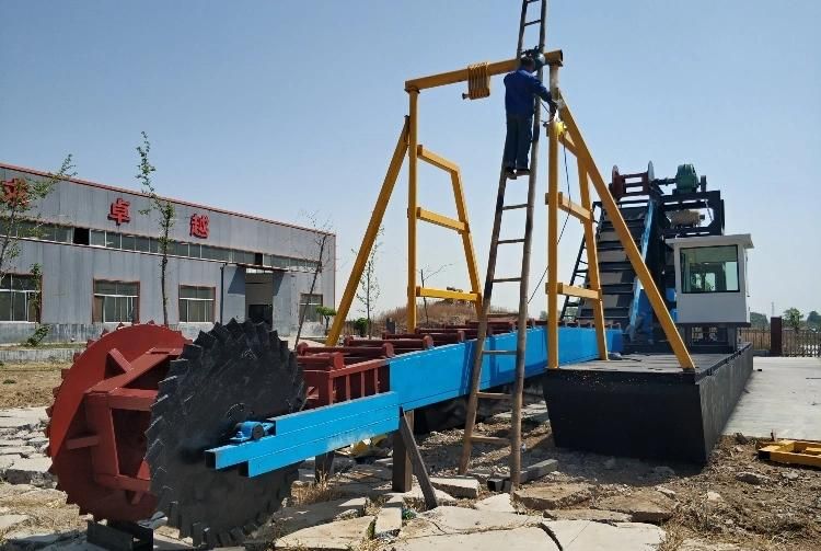 China Professional Bucket Chain Gold Dredger Supplier
