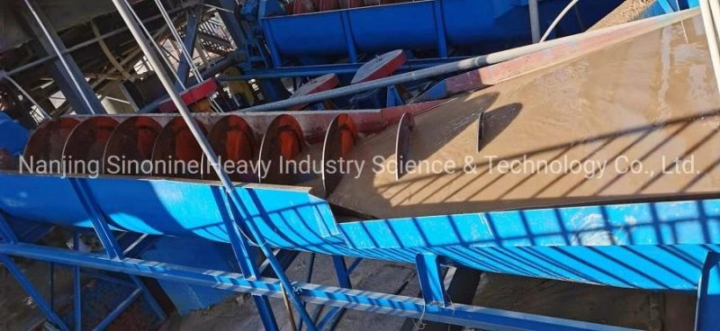 Saving Energy Spiral Sand Washer for Sea Sand and Mine