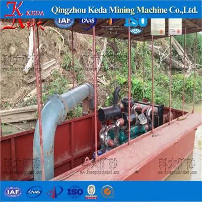 Bucket Sand Suction Dredger for Gold