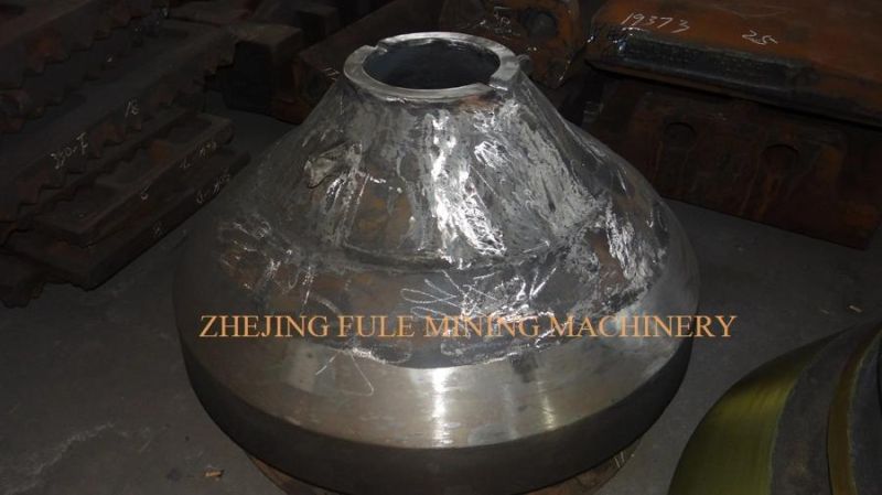 Cone Crusher Spare Parts High Manganese Steel Liner