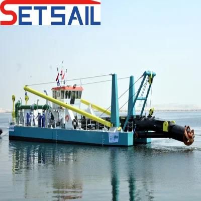 China Hydraulic Cutter Suction Dredger with Sand Dredging Project