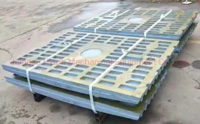 Best Price Mn13cr2 Mn18cr2 Swing Jaw Plate Tooth Plate Suit Jm806 Cj815 Jaw Crusher Parts