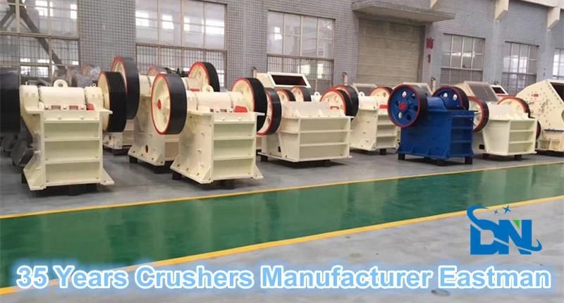 PE150*250 PE250*400 PE400*600 PE500*750 Granite Limestone Basalt Hard Stone Mining Process Rock Jaw Crusher