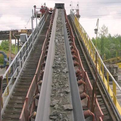 Overland Belt Conveyor Systems Used for Open Pit