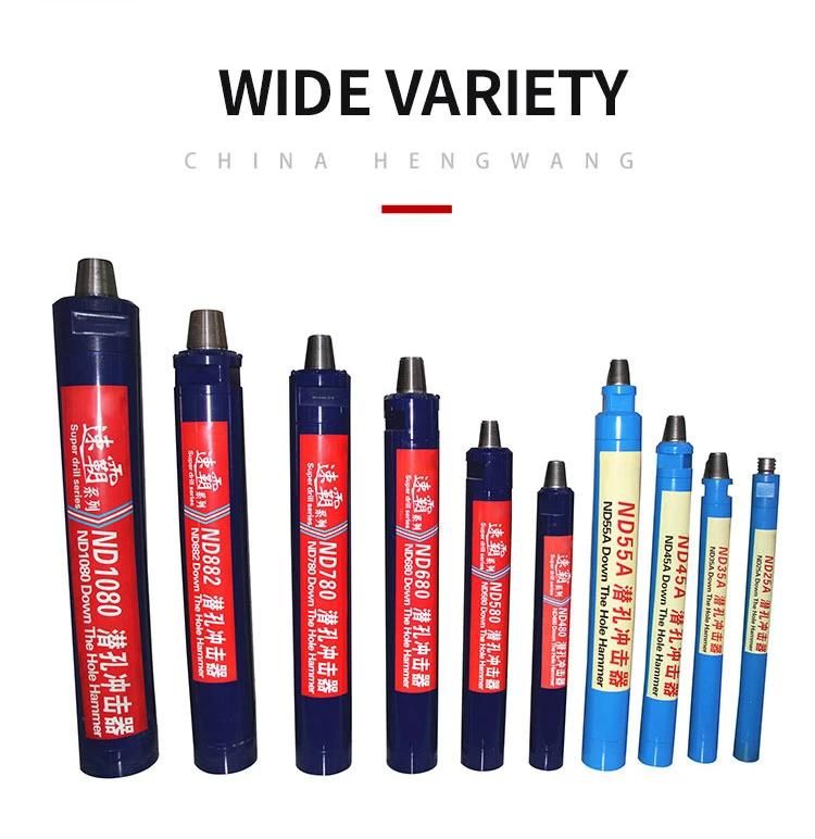 Water Well Drilling DTH Hammers High Air Pressure Hammer