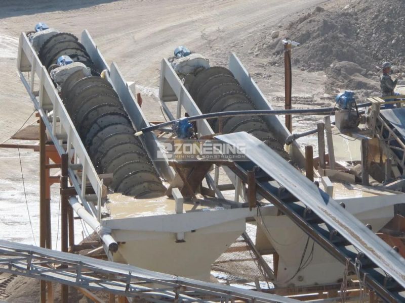 Mining Mineral Ore Screw Type Spiral Classifier Separator Collector Machine for Ore Separation