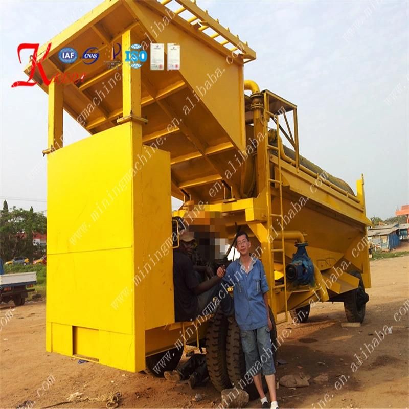 Mobile Trommel Gold Wash Plant