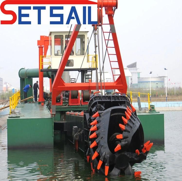 Low Failure Hydraulic System 14 Inch Cutter Suction Dredger