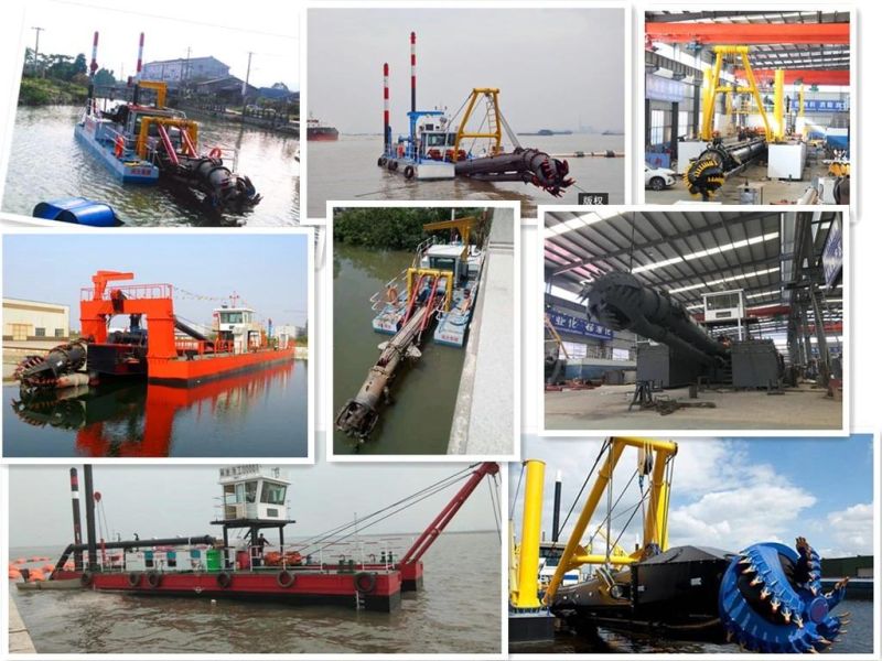 Finished 10inch Cutter Suction Dredger River Dredging Equipment River Sand Dredger Sand Pump River Sand Dredger Working Capacity 1200m3/H Dredger
