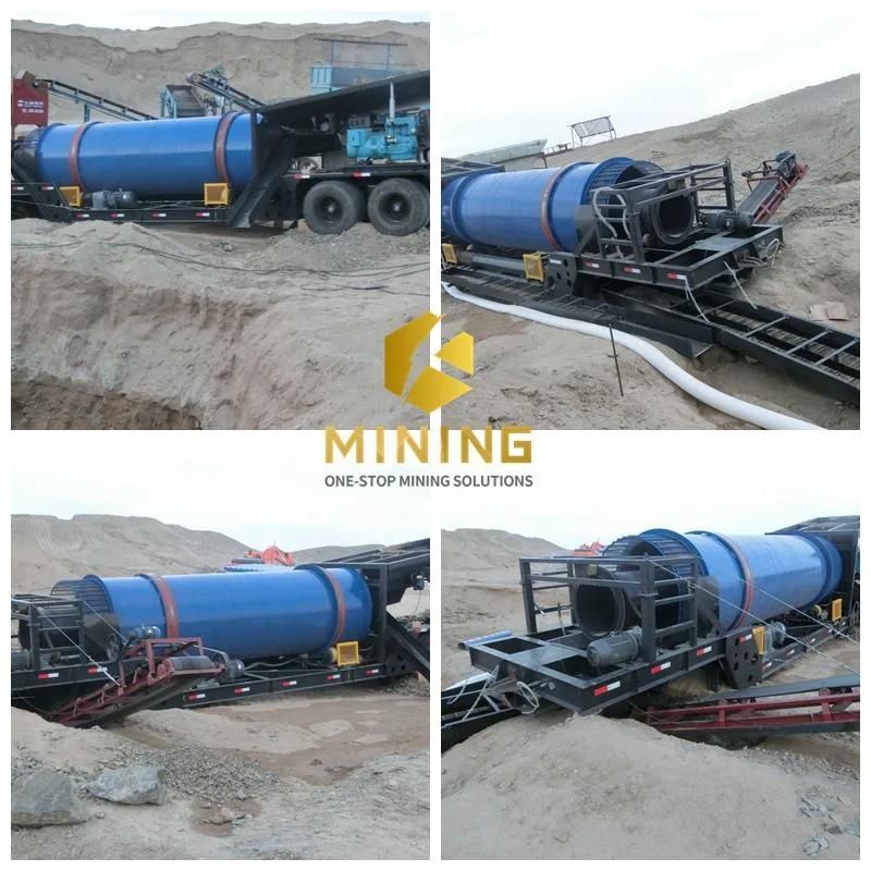 Gold Panning Equipment for Small Scale Gold Mine Portable Trommel for Sale Mining Equipment Gold Mining Wash Plant