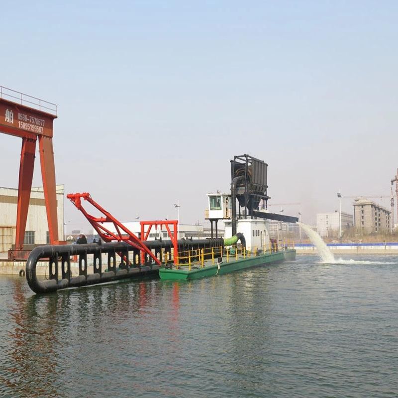 River Sand/Mud/Rock Vacuum Suction Dredger for Inland River/Lake/Port Dredging Project