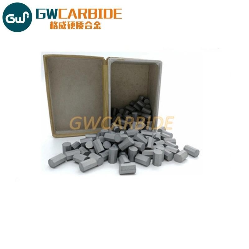 Gw Carbide - Octagonal Tips / Carbide Customized Hexagonal Tips with High Resistance and Good Quality