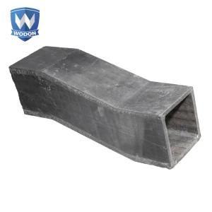 Chromium Carbide Overlay Abrasion Resistant Steel Chute Lining
